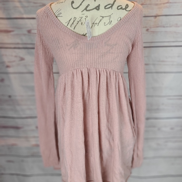 Free People The Luxe Sweater Babydoll Dress - Picture 7 of 9